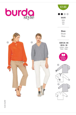 Burda - 6146 Blouses