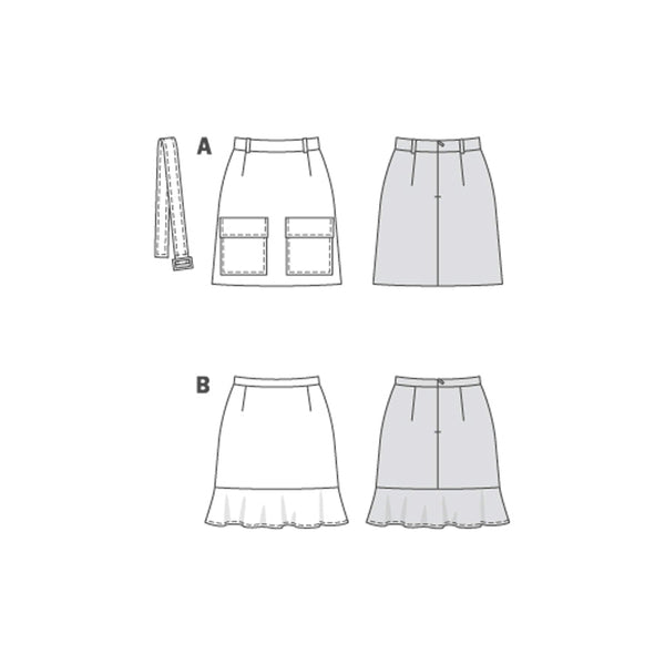 Burda - 6147 Skirts