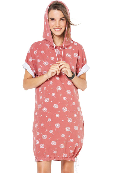 Burda - 6310 Shirt Dress - Hooded Dress - Drawstring Casing