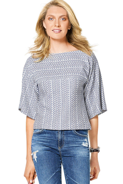 Burda - 6345 Top and Dress with Wide Sleeves