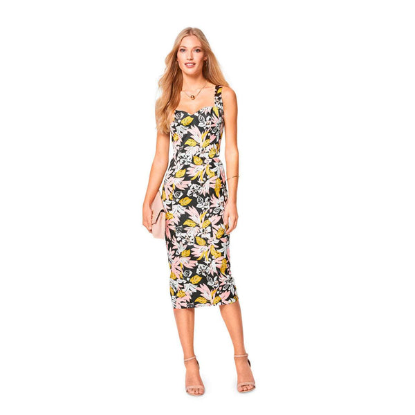 Burda - 6423 Strap Dress - Lace Dress with 3/4-Sleeves