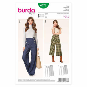 Burda - 6573 Ladies Pants