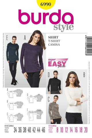 Burda - 6990 Ladies Top