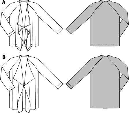 Burda - 7184 Ladies Jacket