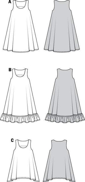 Burda - 7390 Ladies Dress/Top