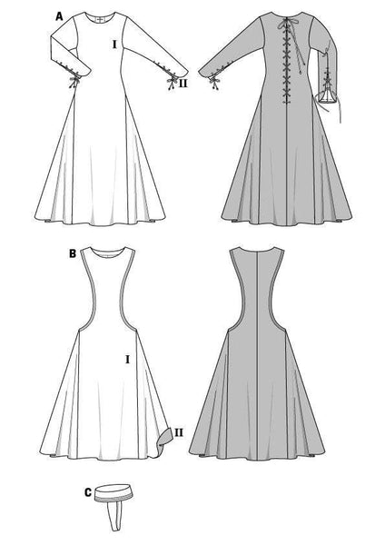 Burda - 7977 Costume Ladies-Historical