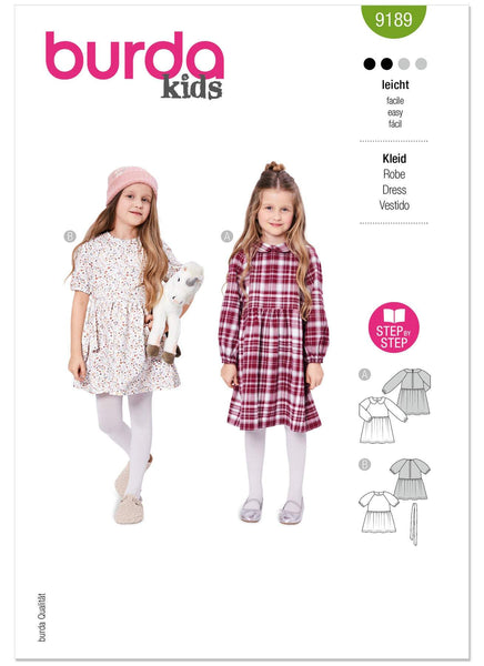 Burda - 9189 Children's Dresses