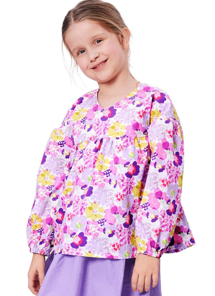 Burda - 9195 Children's Blouse