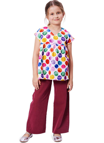 Burda - 9195 Children's Blouse