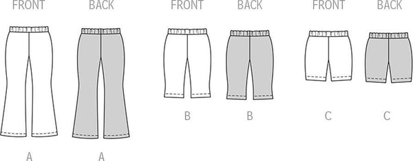 Burda - 9196 Children's Leggings