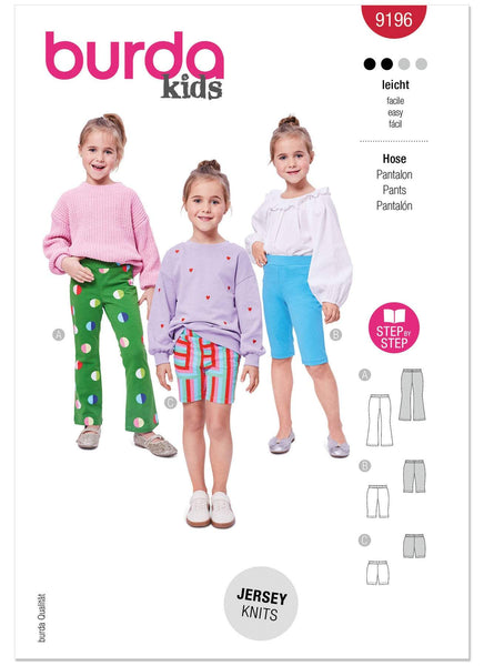 Burda - 9196 Children's Leggings