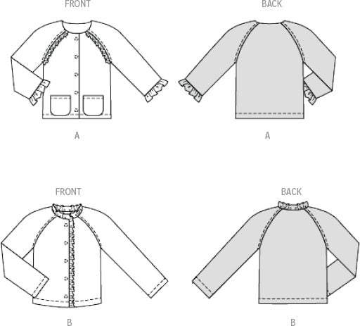 Burda - 9203 Children's Jackets
