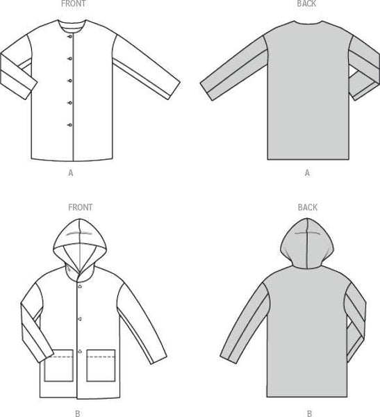 Burda - 9207 Children's Coats