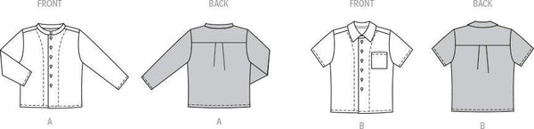 Burda - 9209 Children's Shirt