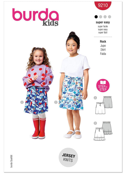 Burda - 9210 Children's Skirts