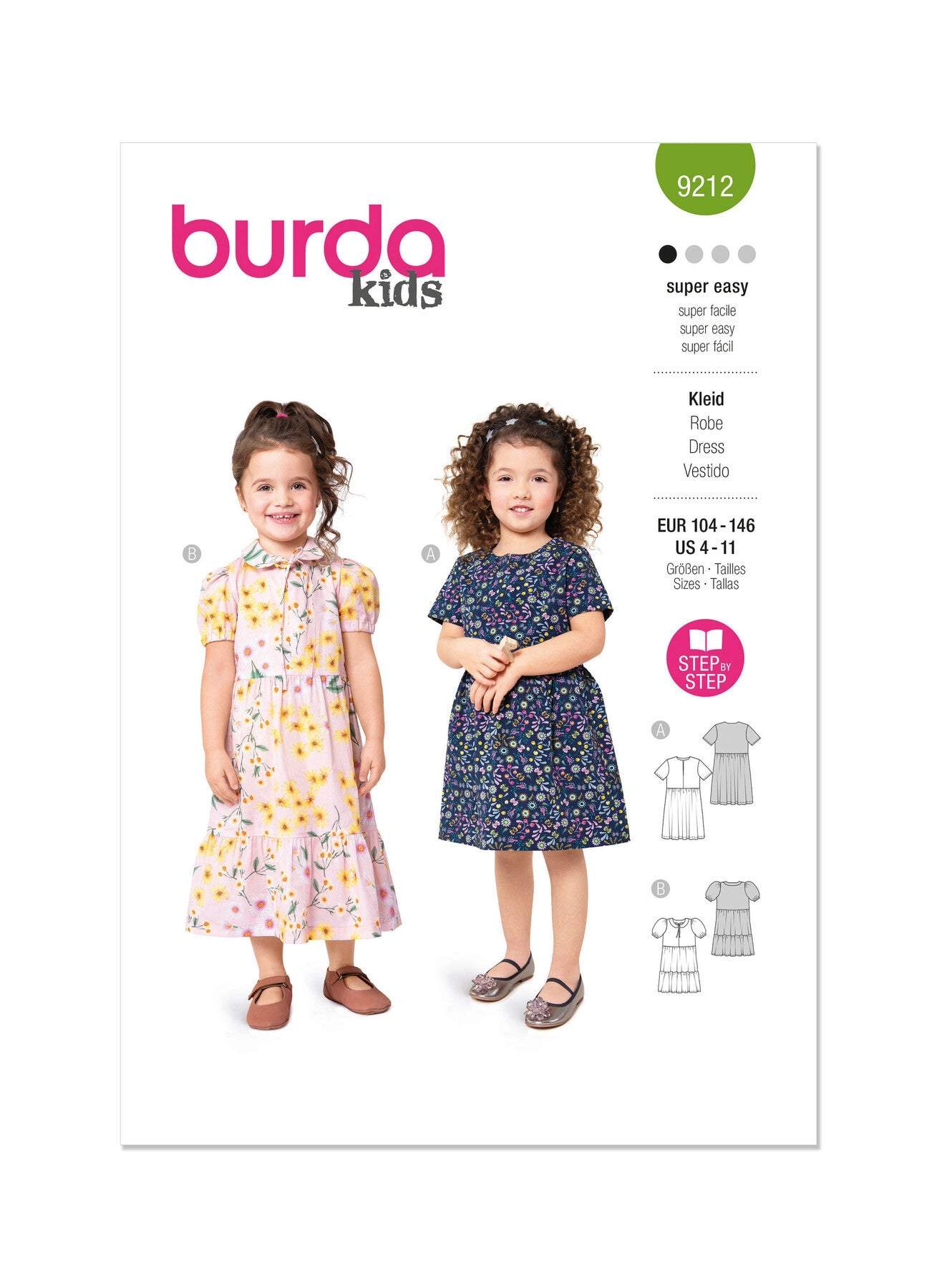 Burda - 9212 Children's Dress