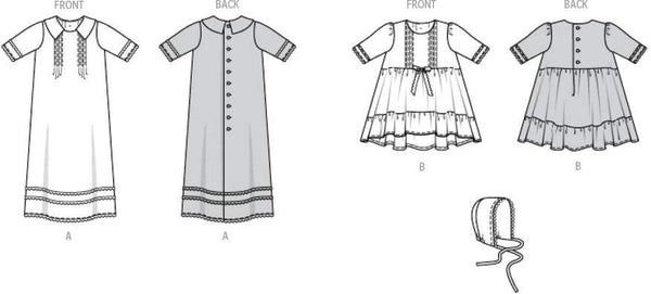 Burda - 9221 Babies Special Occasion