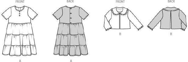 Burda - 9225 Children's Jacket & Dress