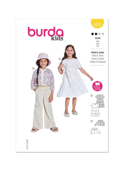 Burda - 9225 Children's Jacket & Dress