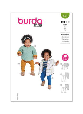 Burda - 9231 Babies' Coordinates