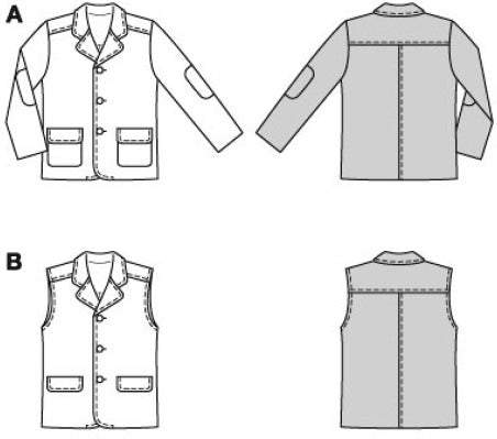 Burda - 9234 Children's Jacket & Waistcoat/Vest