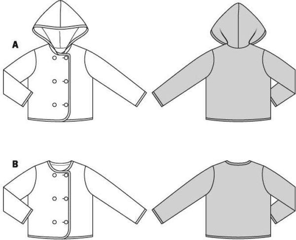 Burda - 9236 Children's Jacket