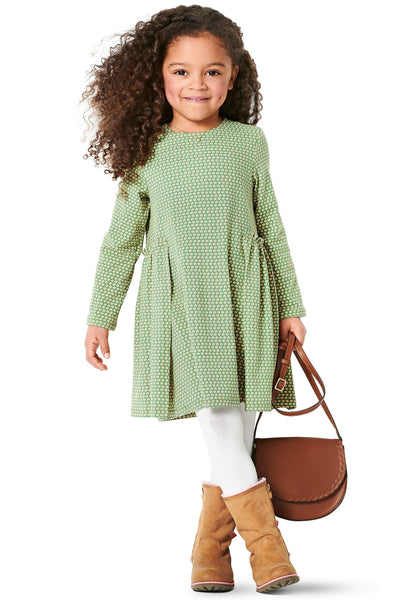 Burda - 9310 Child Dress with Pockets - Overskirt