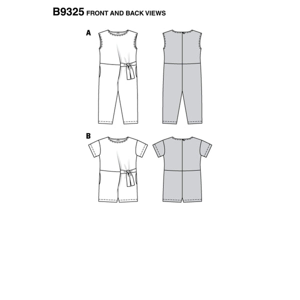 Burda - 9325 Overalls in Two Lengths