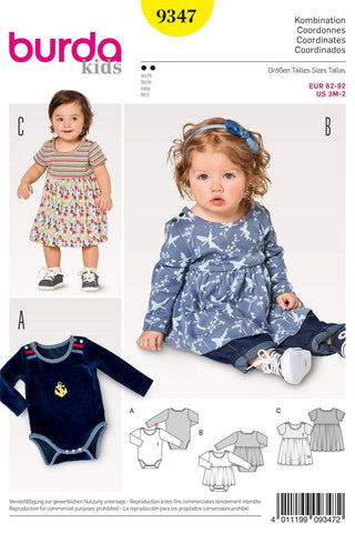 Burda - 9347 Toddler Unisex