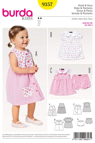 Burda - 9357 Child Dress