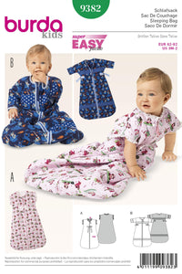 Burda - 9382 Toddler Sleeping Bag