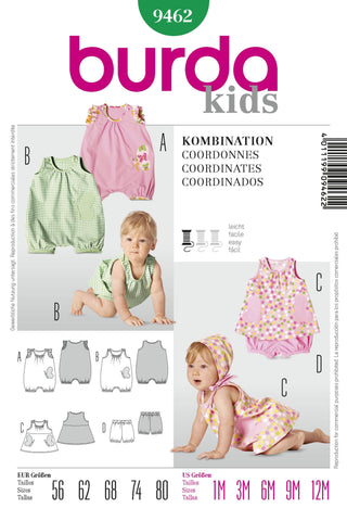 Burda - 9462 Baby Coordinates