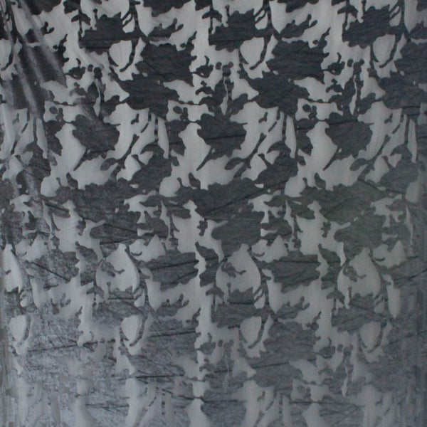 Burnout Stretch Velvet Black