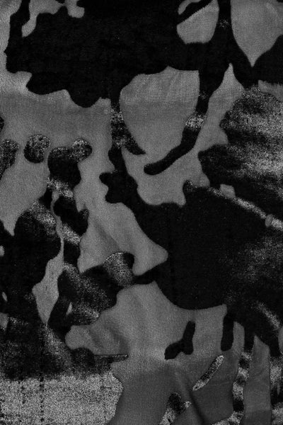 Burnout Stretch Velvet Black