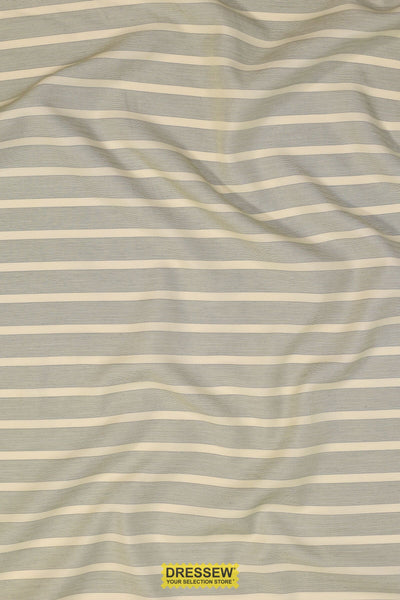Burwood Stripe Shirting Sage / Stone