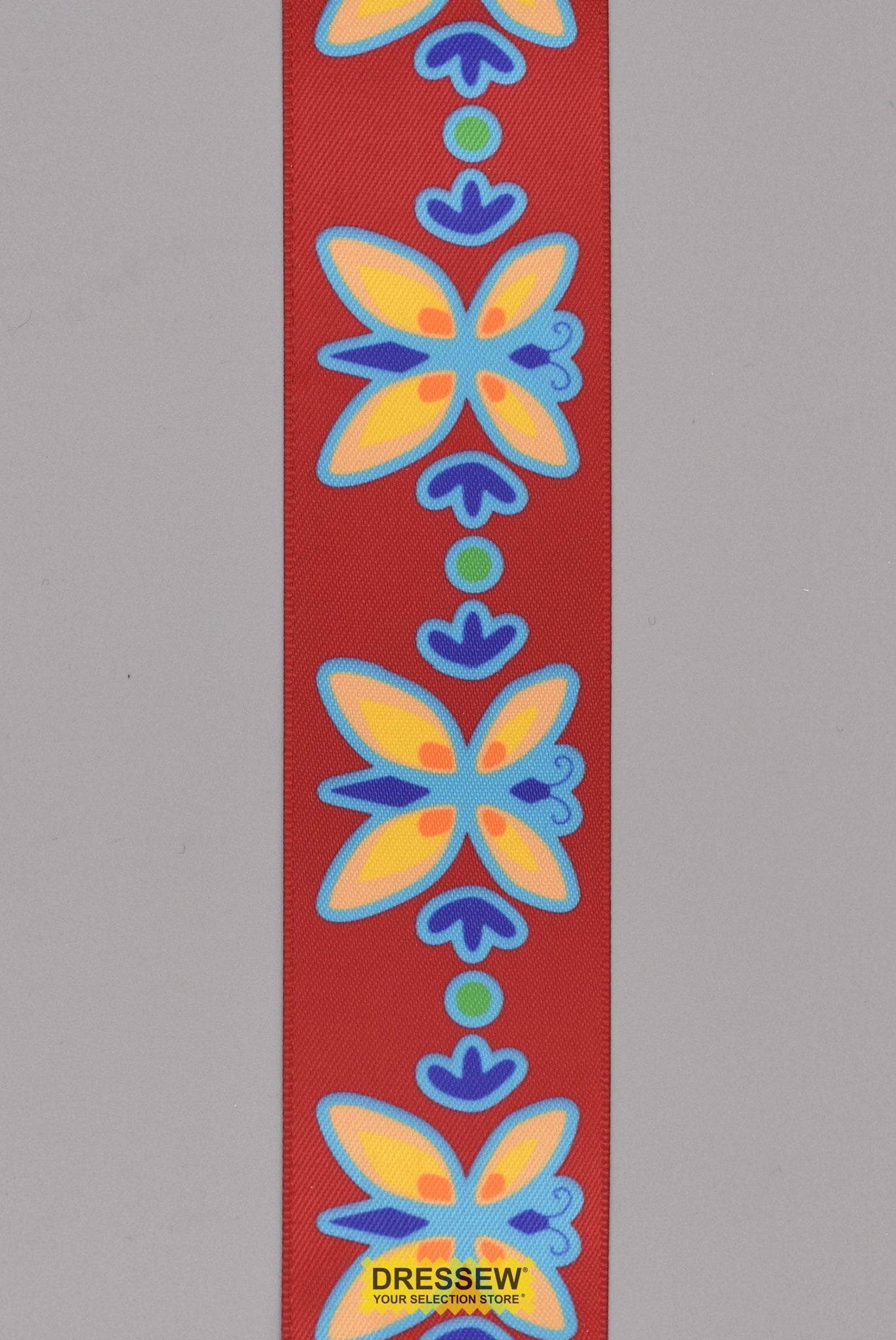 Butterfly Satin Ribbon 38mm (1-1/2") #9 Cranberry