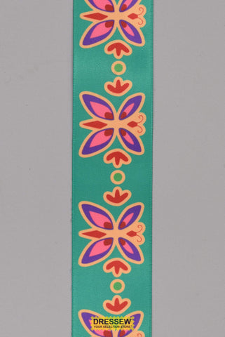 Butterfly Satin Ribbon 38mm (1-1/2") #9 Tropic