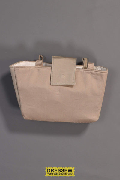 Button-On Bag Khaki Twill