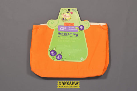 Button-On Bag Orange