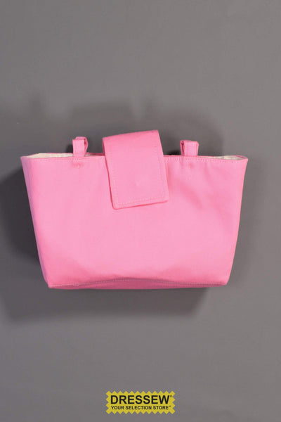 Button-On Bag Pink Twill
