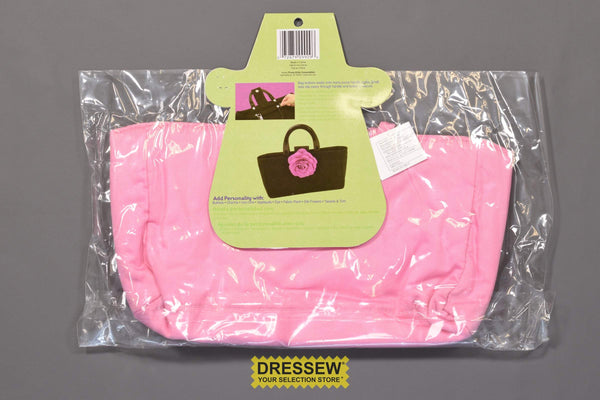 Button-On Bag Pink