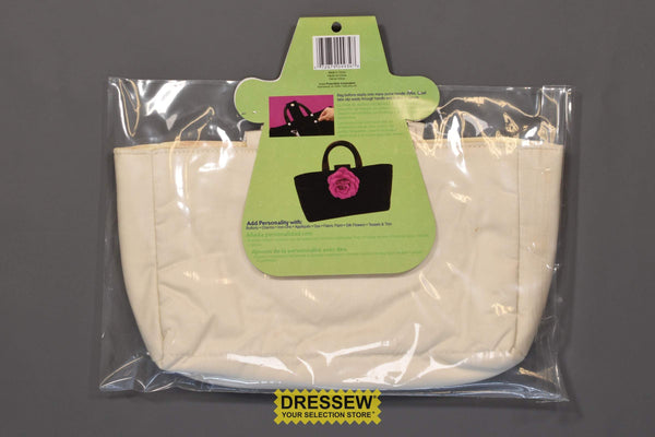 Button-On Bag Rectangle Natural