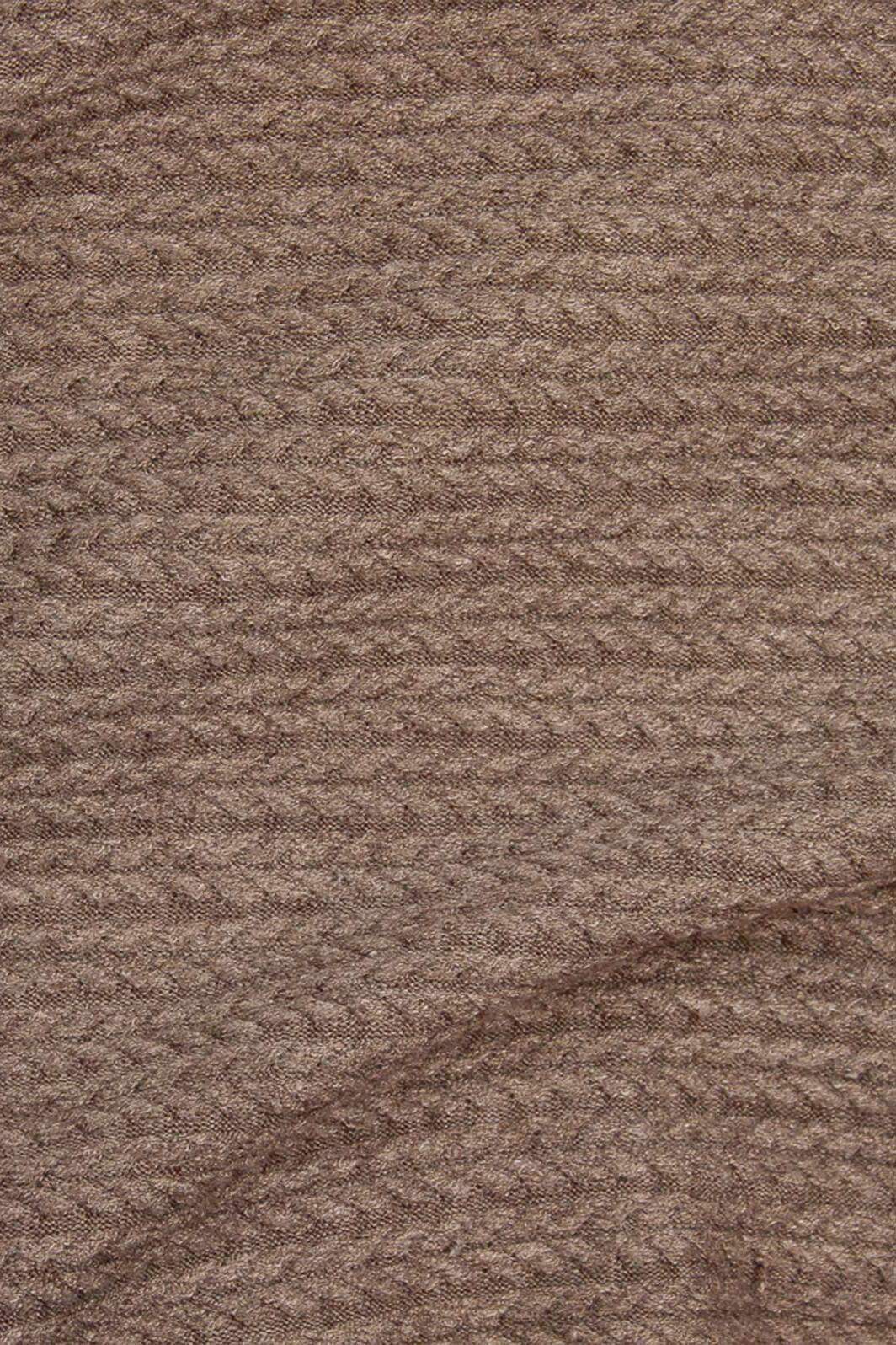 Cable Sweater Knit Taupe