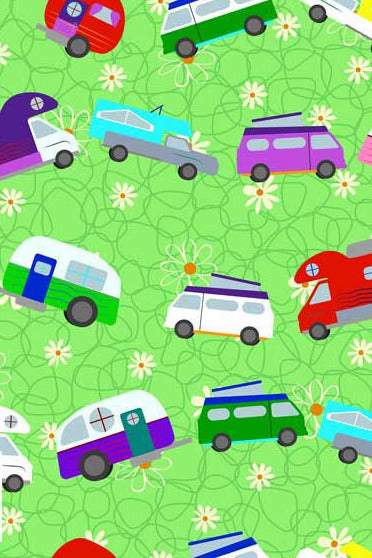 Camper Love Campers By Stof Green / Multi
