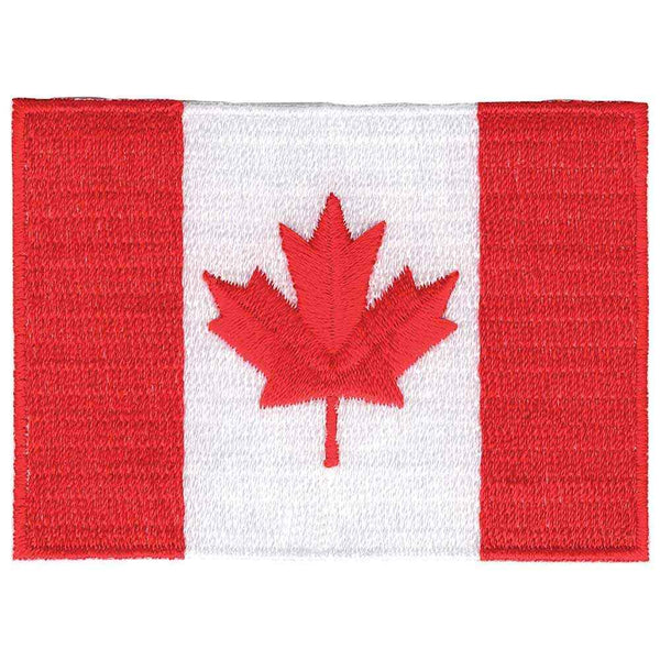 Canada Flag Iron-On Applique Large