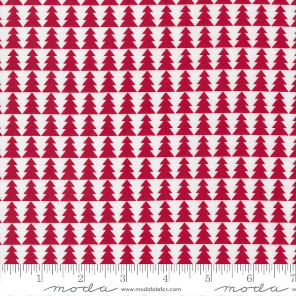 Candy Cane Lane Pine Trees By April Rosenthal For Moda Cardinal