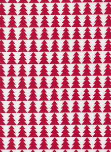 Candy Cane Lane Pine Trees By April Rosenthal For Moda Cardinal