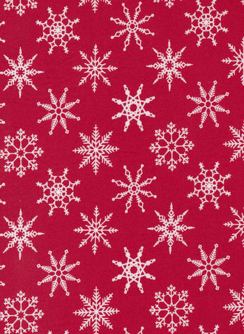 Candy Cane Lane Snowflakes By April Rosenthal For Moda Cardinal
