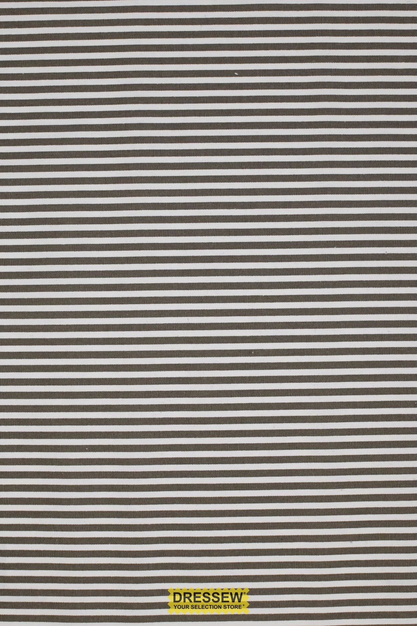 Canvas Stripe Grey / White
