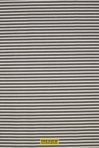 Canvas Stripe Grey / White